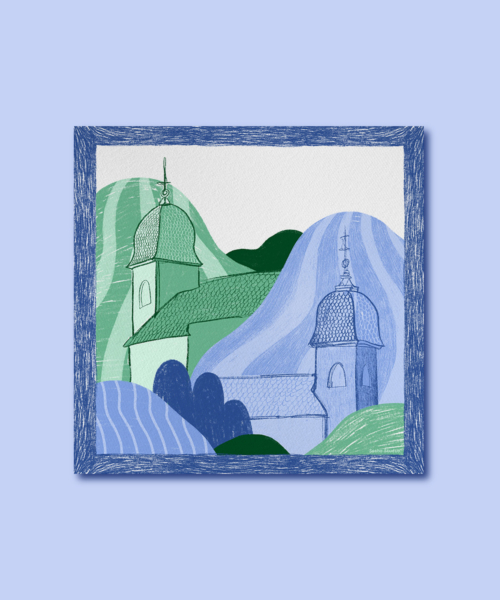 Serviette Clocher