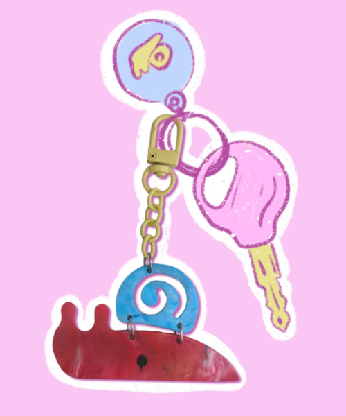 Porte-clefs Escargot