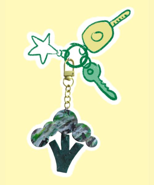 Porte-clefs Brocolis